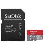 کارت حافظه‌ microSDXC IP22 کلاس 10 استاندارد UHS-I U1 سرعت 80MBps ظرفیت 16 گیگابایت به همراه آداپتور SD
