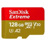 کارت حافظه microSDXC سن دیسک Extreme کلاس A2 استاندارد UHS-I U3 سرعت 160MBps ظرفیت 128 گیگابایت